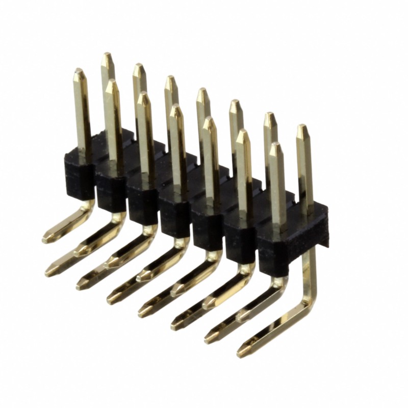 10 pcs : 61301421021 - CONN HEADER R/A 14POS 2.54MM