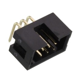 10 pcs : 61200621721 - CONN HEADER R/A 6POS 2.54MM