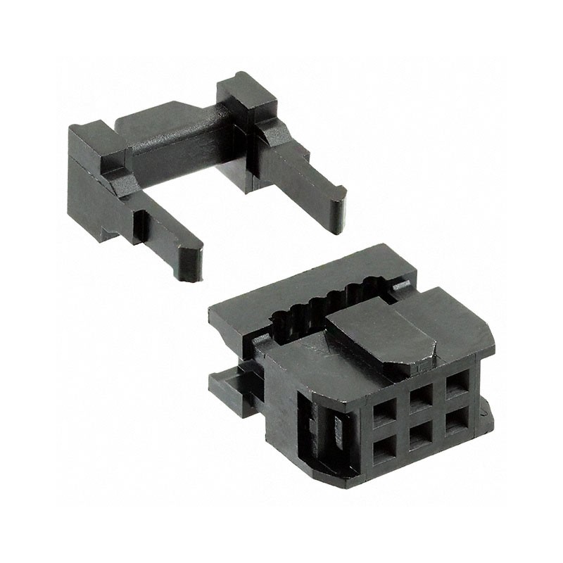 10 pcs : 61200623021 - CONN RCPT 6POS IDC 28AWG GOLD