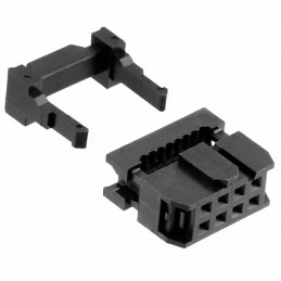 10 pcs : 61200823021 - CONN RCPT 8POS IDC 28AWG GOLD