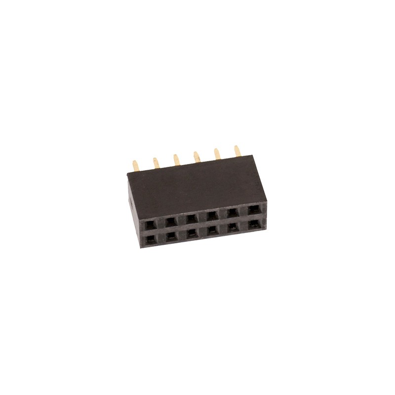 10 pcs : 61301221821 - WR-PHD 2.54 MM DUAL SOCKET HEADE