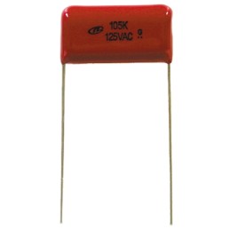 5 pcs - Nichicon XL Metallised Polyester Film Capacitor, 250V ac, ±10%, 220nF, Through Hole