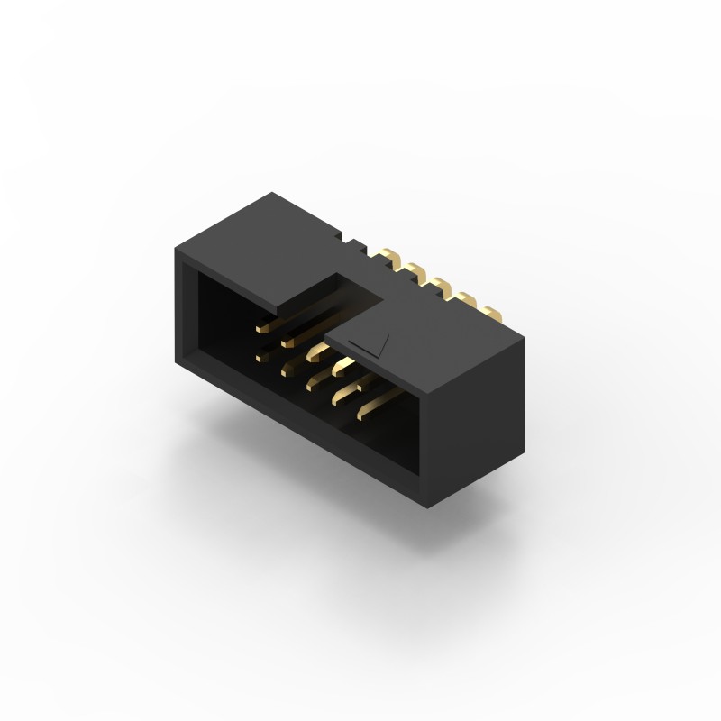 10 pcs : 62701021721 - WR-BHD 1.27MM MALE ANGLED BOX HE