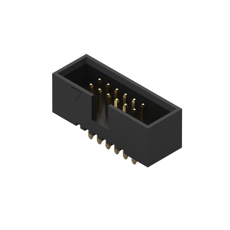 10 pcs : 62701221621 - WR-BHD 1.27MM MALE BOX HEADER