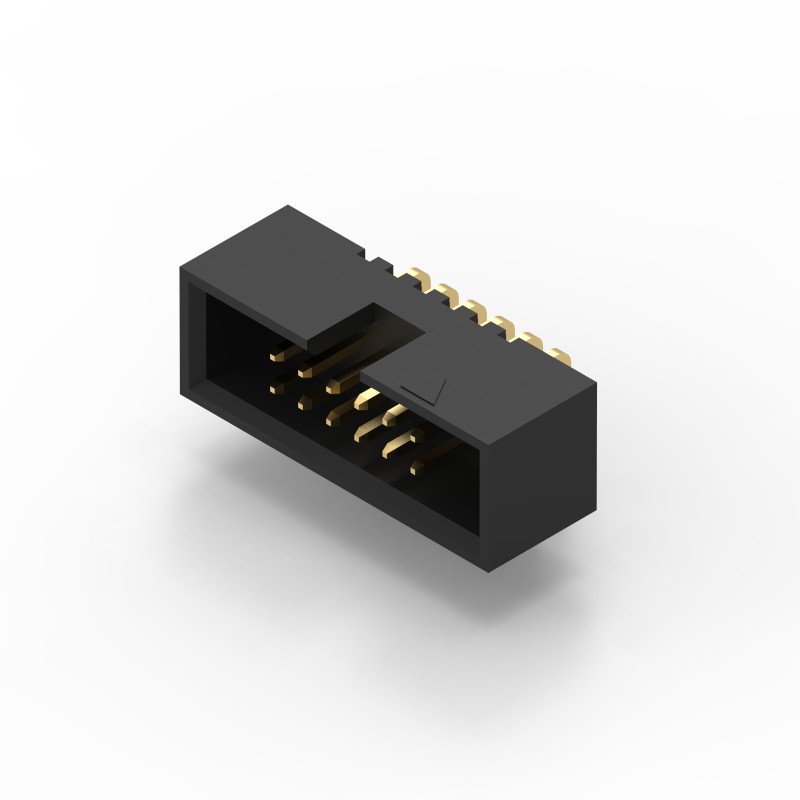 10 pcs : 62701221721 - WR-BHD 1.27MM MALE ANGLED BOX HE