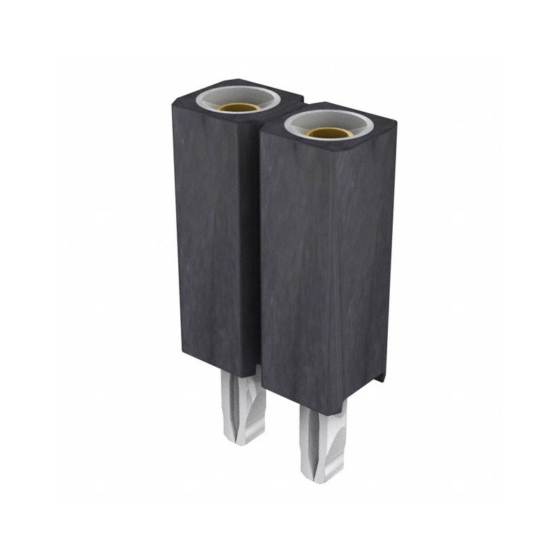 10 pcs : 801-83-002-65-410101 - CONN SOCKET 2POS 0.1 GOLD PCB