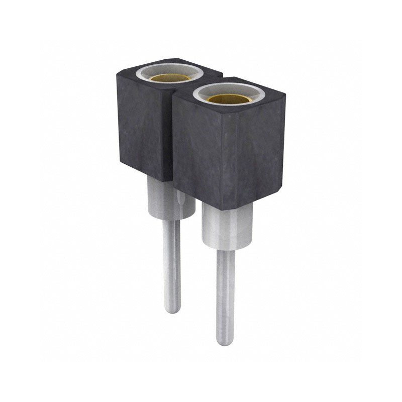 10 pcs : 831-83-002-10-001101 - CONN SOCKET 2POS 0.079 GOLD PCB