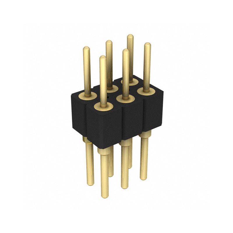 10 pcs : 832-10-006-10-001101 - CONN HEADER VERT 6POS 2MM