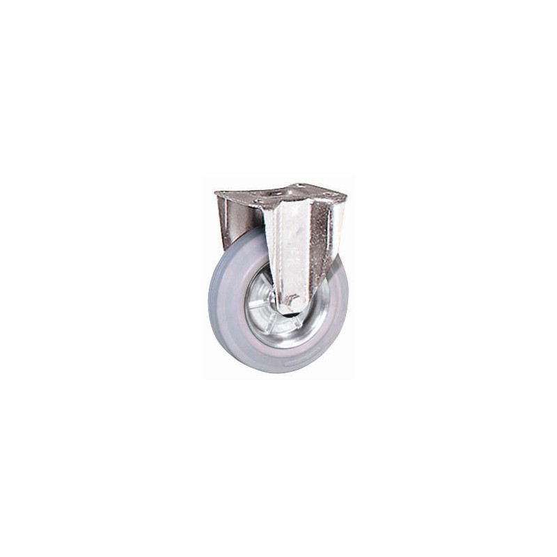 1 pcs - LAG Fixed Castor Wheel, 60kg Capacity, 80mm Wheel