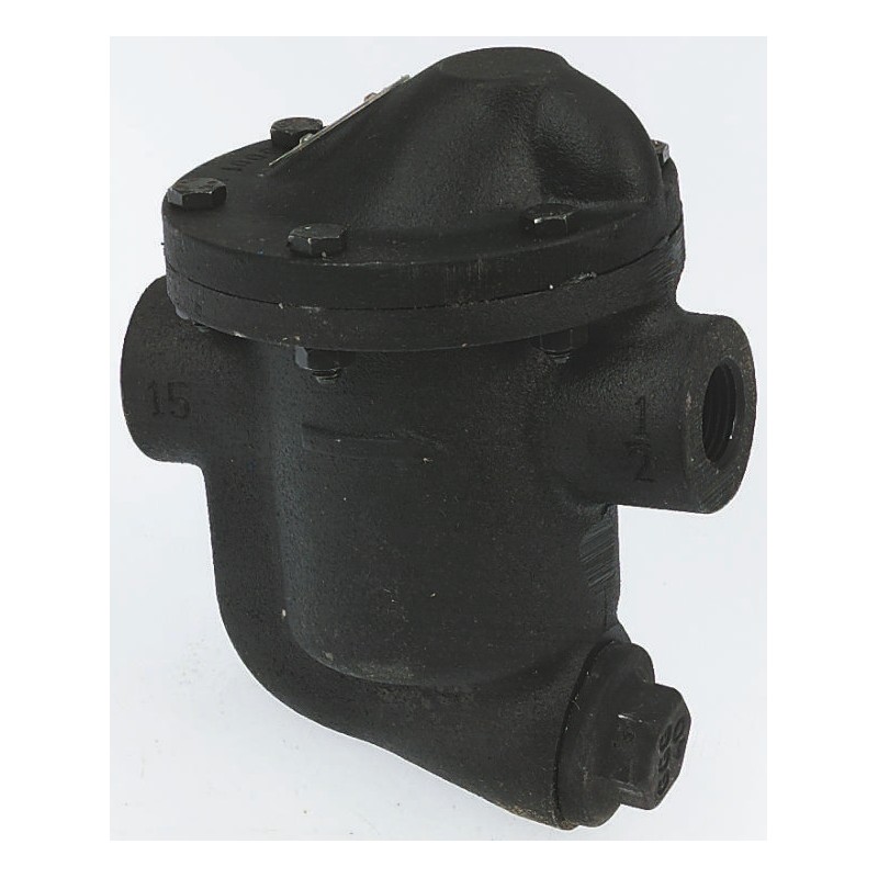 1 pcs - Spirax Sarco 8.5 bar Iron Inverted Bucket Steam Trap, 1/2 in BSP Female