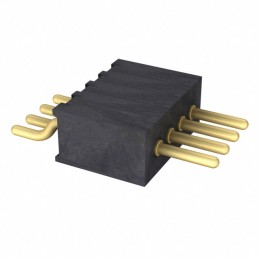 10 pcs : 860-10-004-40-001101 - CONN HEADER SMD R/A 4POS 1MM