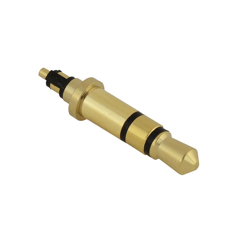 10 pcs : 50-00502 - CONN PLUG STEREO 3.5MM 3COND