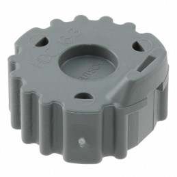 10 pcs : HDC16-3 - CONN PROTECTIVE COVER 3 GRAY