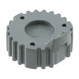 10 pcs : HDC16-5 - CONN PROTECTIVE COVER 5 GRAY