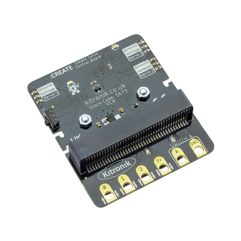 1 pcs - Kitronik Simple Servo Control Board for BBC micro:bit