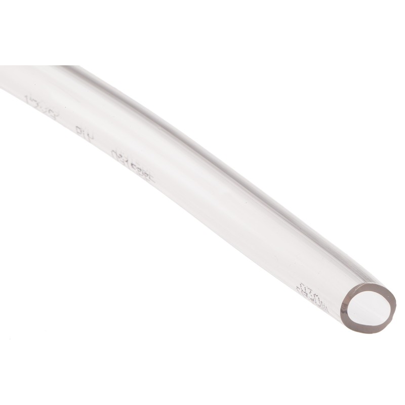 1 pcs - RS PRO Compressed Air Pipe Clear Polyurethane 12mm x 30m CPU Series