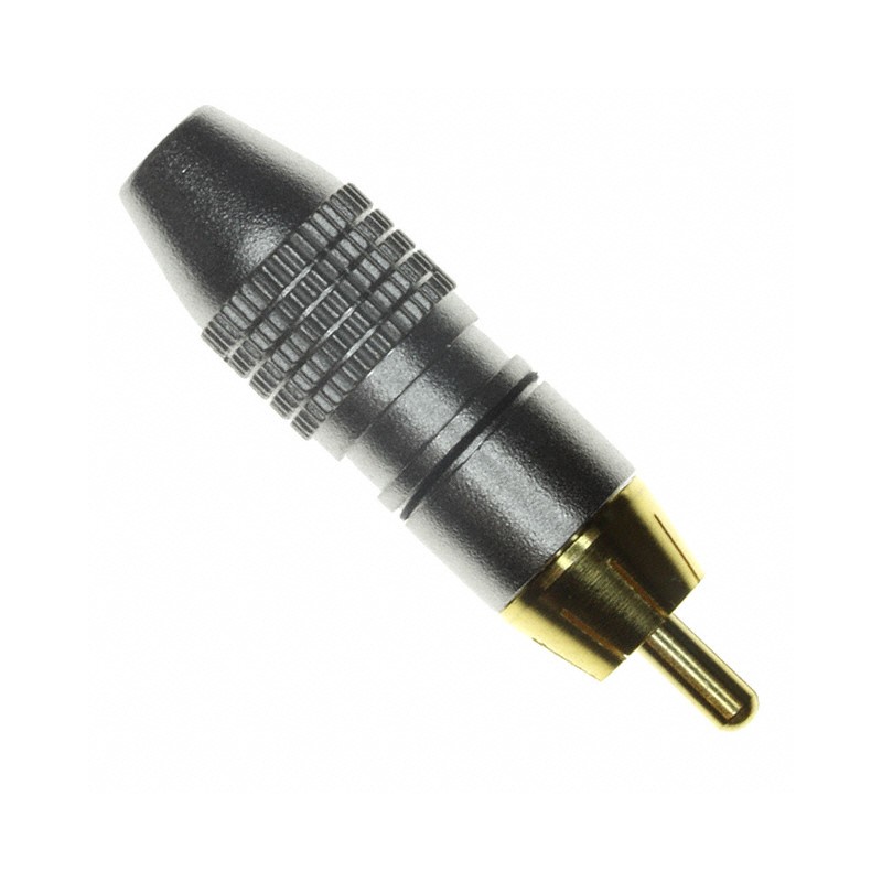 10 pcs : 6881 - CONN RCA PLUG MONO 2COND