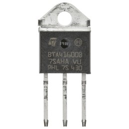 1 pcs - STMicroelectronics Through Hole, 3-pin, TRIAC, 600V, Gate Trigger 1.3V 600V