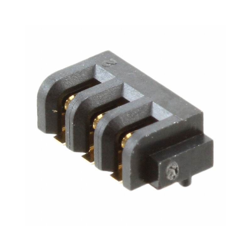 10 pcs : 1612901-1 - CONN RCPT 3POS 2.00MM R/A SLDR