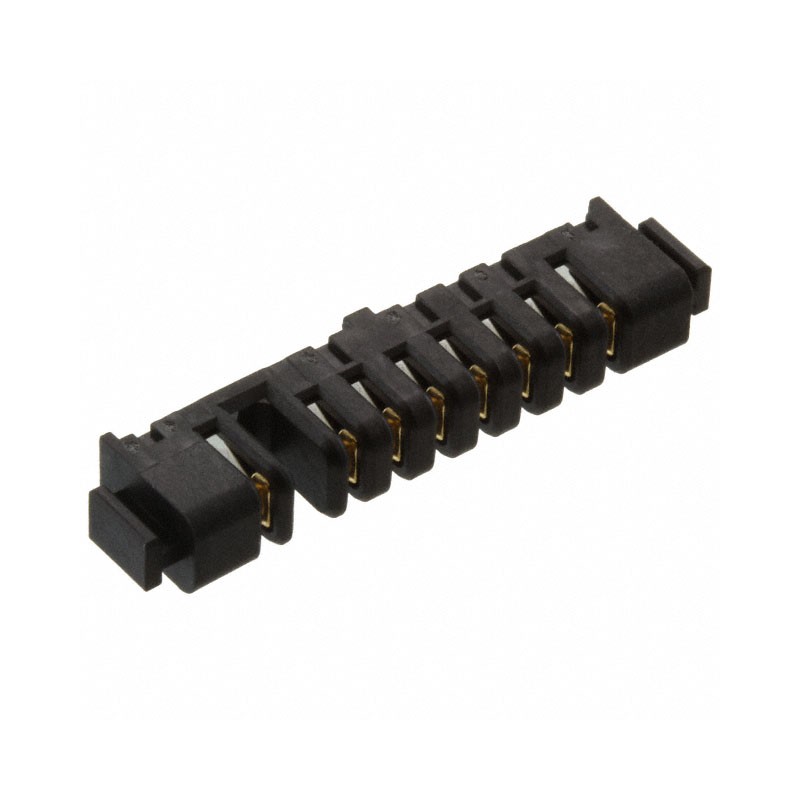 10 pcs : 1717620-1 - CONN RCPT 8POS 2.50MM R/A SLDR