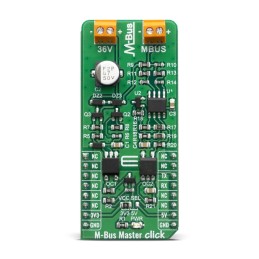 1 pcs - MikroElektronika MIKROE-3880, M-Bus Master Click Operational Amplifier Interface Board for MC33072ADR2G