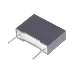 5 pcs - KEMET R60 Polyester Film Capacitor, 40 V ac, 63 V dc, ±5%, 1μF, Through Hole