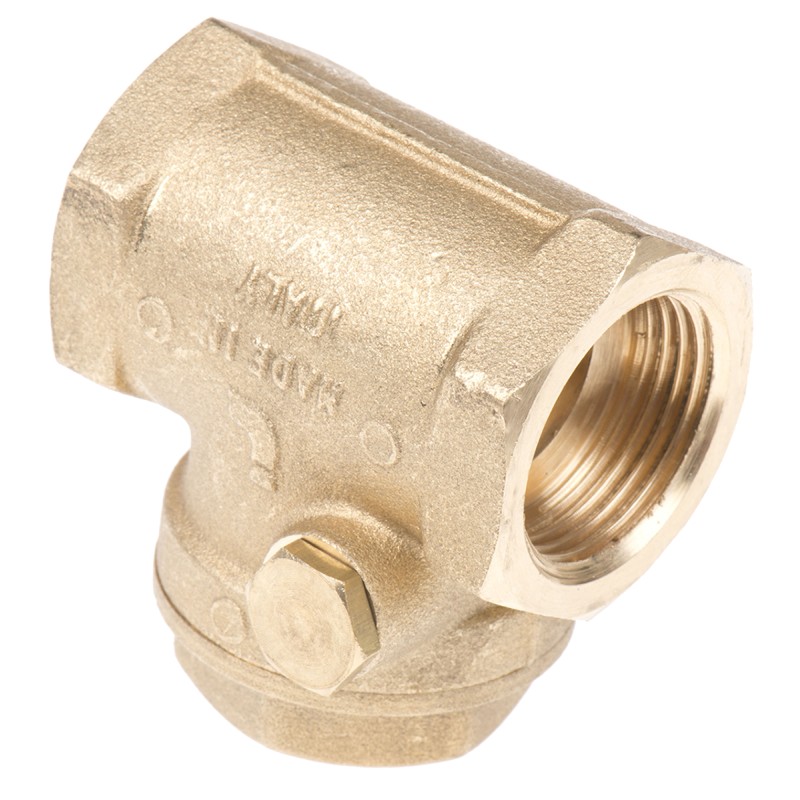 1 pcs - RS PRO Brass Single Check Valve, BSP 3/4in, 16 bar