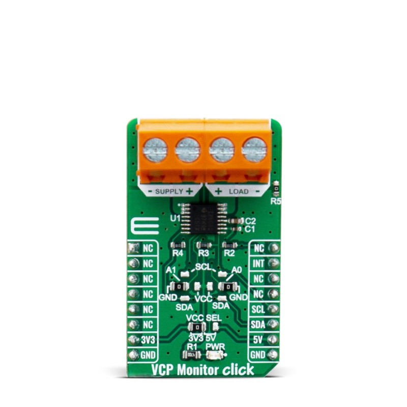 1 pcs - MikroElektronika VCP Monitor Click Power Monitor for NA260AIPWR for Battery Chargers