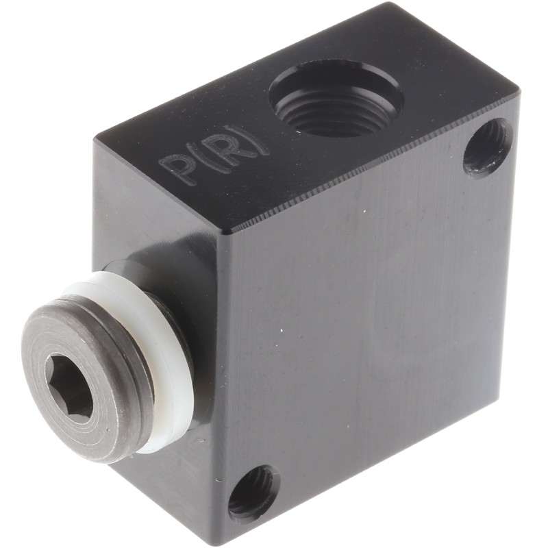 1 pcs - Burkert Solenoid Valve 1-Way Manifold for use with 6014 Solenoid Valve