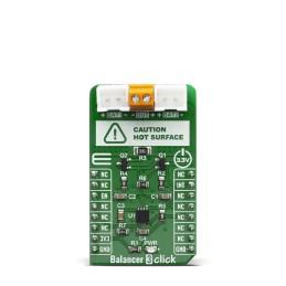 1 pcs - MikroElektronika BALANCER 3 CLICK Battery Charger for BQ29200 for 2 Series Cell Lithium Ion Battery Packs