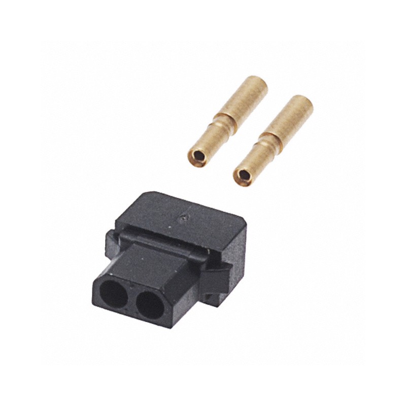 10 pcs : M80-8990205 - CONN RCPT 2POS CRIMP 22AWG GOLD