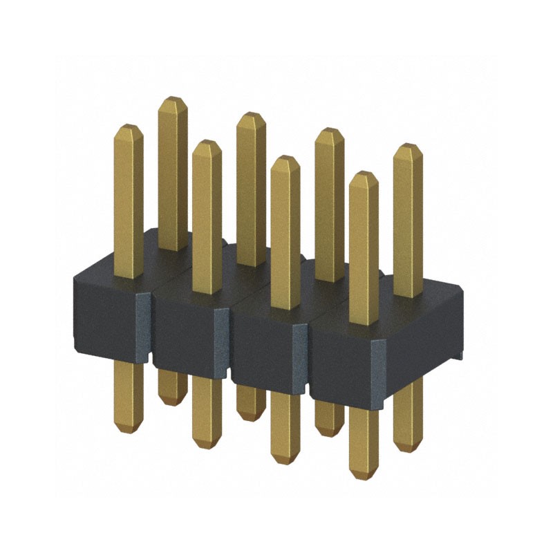 10 pcs : M22-2520405 - CONN HEADER VERT 8POS 2MM