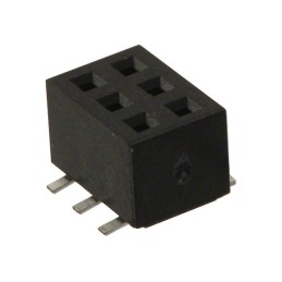 10 pcs : M22-6340342 - CONN RCPT 6POS 0.079 GOLD SMD