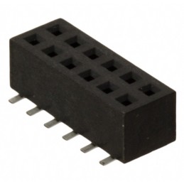 10 pcs : M22-6340642 - CONN RCPT 12POS 0.079 GOLD SMD