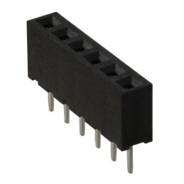 10 pcs : M22-7130642 - CONN RCPT 6POS 0.079 GOLD PCB