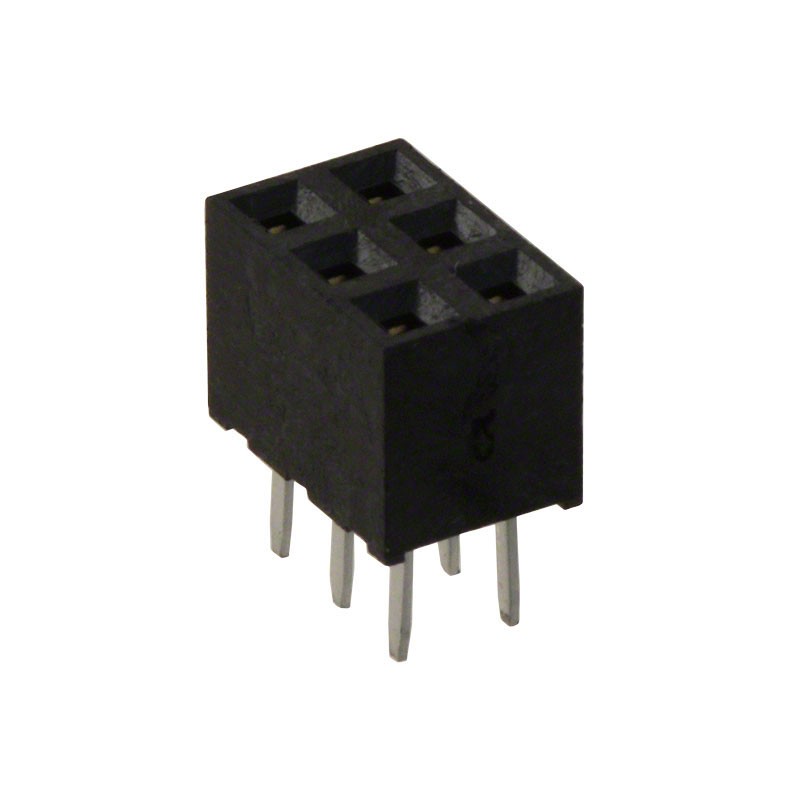 10 pcs : M22-7140342 - CONN RCPT 6POS 0.079 GOLD PCB