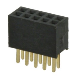 10 pcs : M50-3000545 - CONN RCPT 10POS 0.05 GOLD PCB