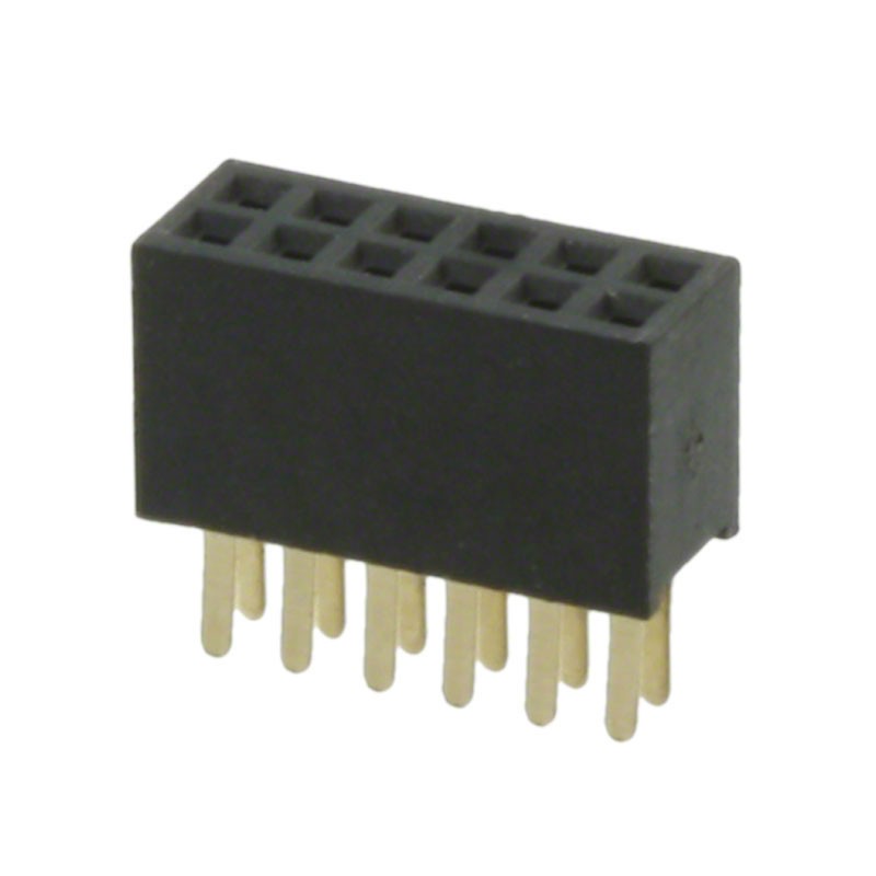 10 pcs : M50-3000645 - CONN RCPT 12POS 0.05 GOLD PCB