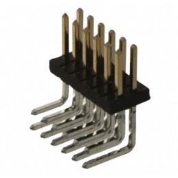 10 pcs : M50-3900642 - CONN HEADER R/A 12POS 1.27MM