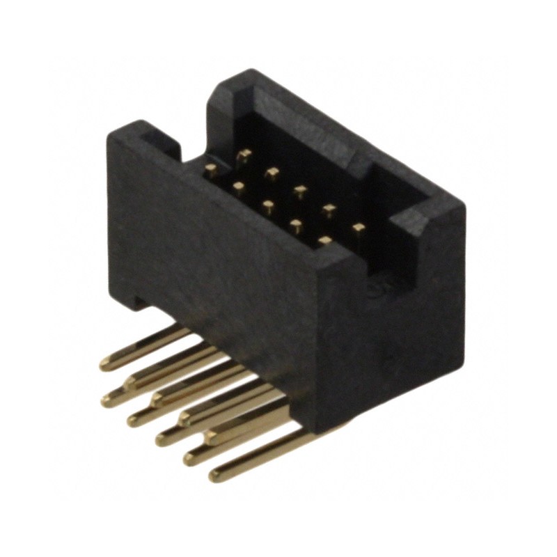 10 pcs : M50-4800545 - CONN HEADER R/A 10POS 1.27MM