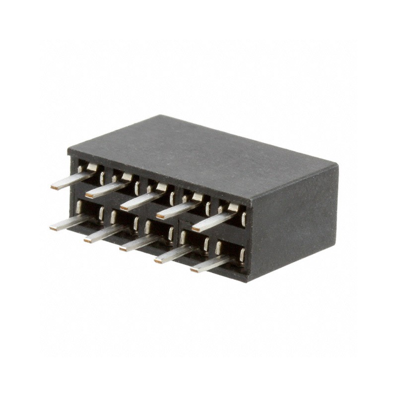 10 pcs : M20-7830542 - CONN RCPT 10POS 0.1 GOLD PCB