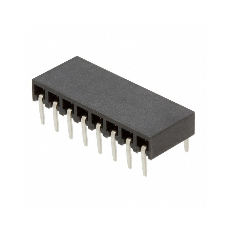 10 pcs : M20-7890842 - CONN RCPT 8POS 0.1 GOLD PCB R/A