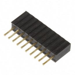 10 pcs : M52-5001045 - CONN RCPT 10POS 0.05 GOLD PCB