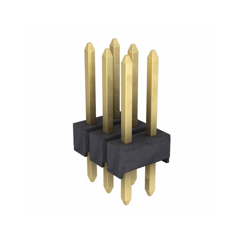 10 pcs : M20-9720345 - CONN HEADER VERT 6POS 2.54MM