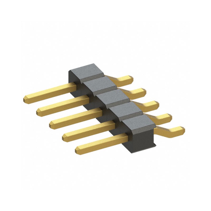 10 pcs : M22-5330505 - CONN HEADER SMD R/A 5POS 2MM