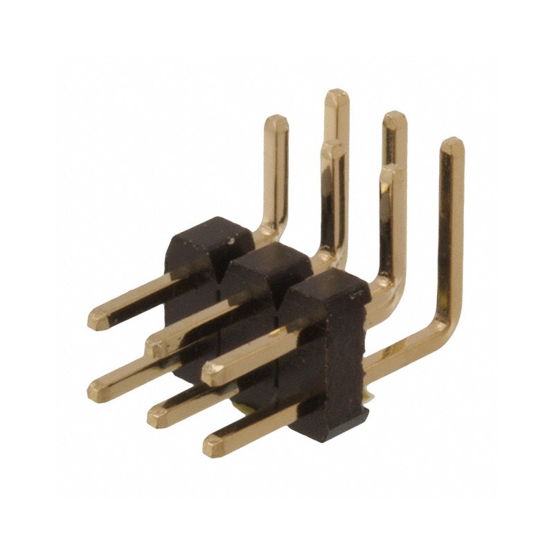 10 pcs : M22-2540305 - CONN HEADER R/A 6POS 2MM