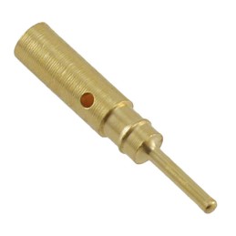 10 pcs : M80-0400005 - CONN PIN 22AWG CRIMP GOLD