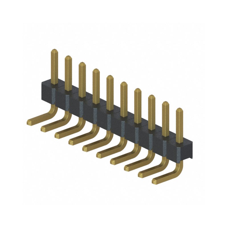 10 pcs : M22-2531005 - CONN HEADER R/A 10POS 2MM