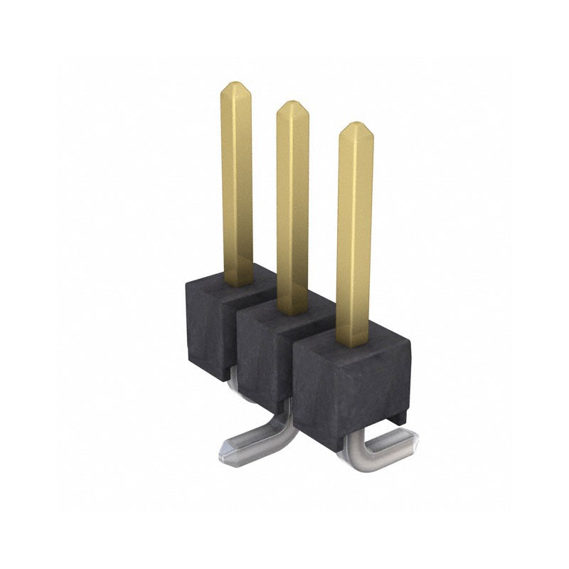 10 pcs : M20-8770342R - CONN HEADER SMD 3POS 2.54MM