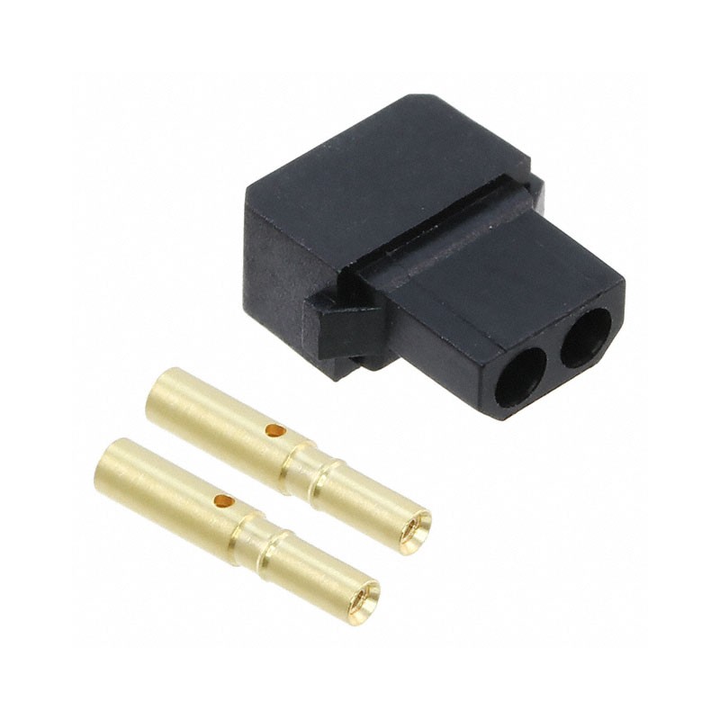 10 pcs : M80-6110245 - CONN RCPT 2POS CRIMP 22AWG GOLD